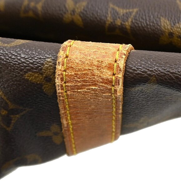 LOUIS VUITTON MONOGRAM KEEPALL BANDOULIERE 60 DUFFLE BAG M41412 VI8901 NQ00810 - Picture 7 of 11